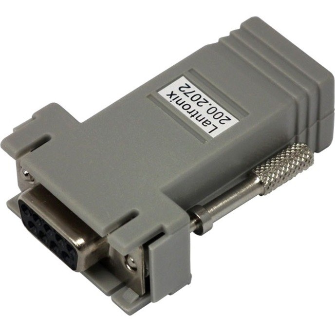Lantronix Accessory, RJ45 to DB9F DTE Adapter, SLC, EDSxPR, EDSxPS, Connection To DB9M DCE
