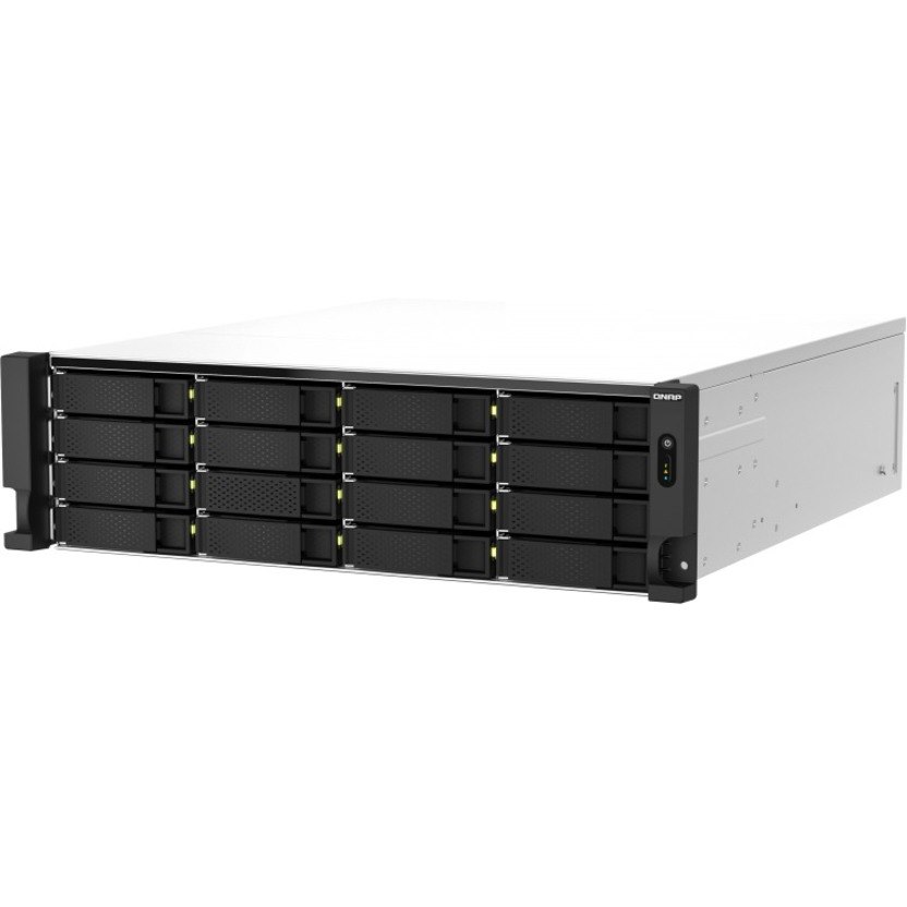 QNAP TS-h2287XU-RP-E2336-32G 22 x Total Bays SAN/NAS Storage System - 5 GB Flash Memory Capacity - Intel Xeon E-2336 Hexa-core (6 Core) 2.90 GHz - 32 GB RAM - DDR4 SDRAM - 2U Rack-mountable