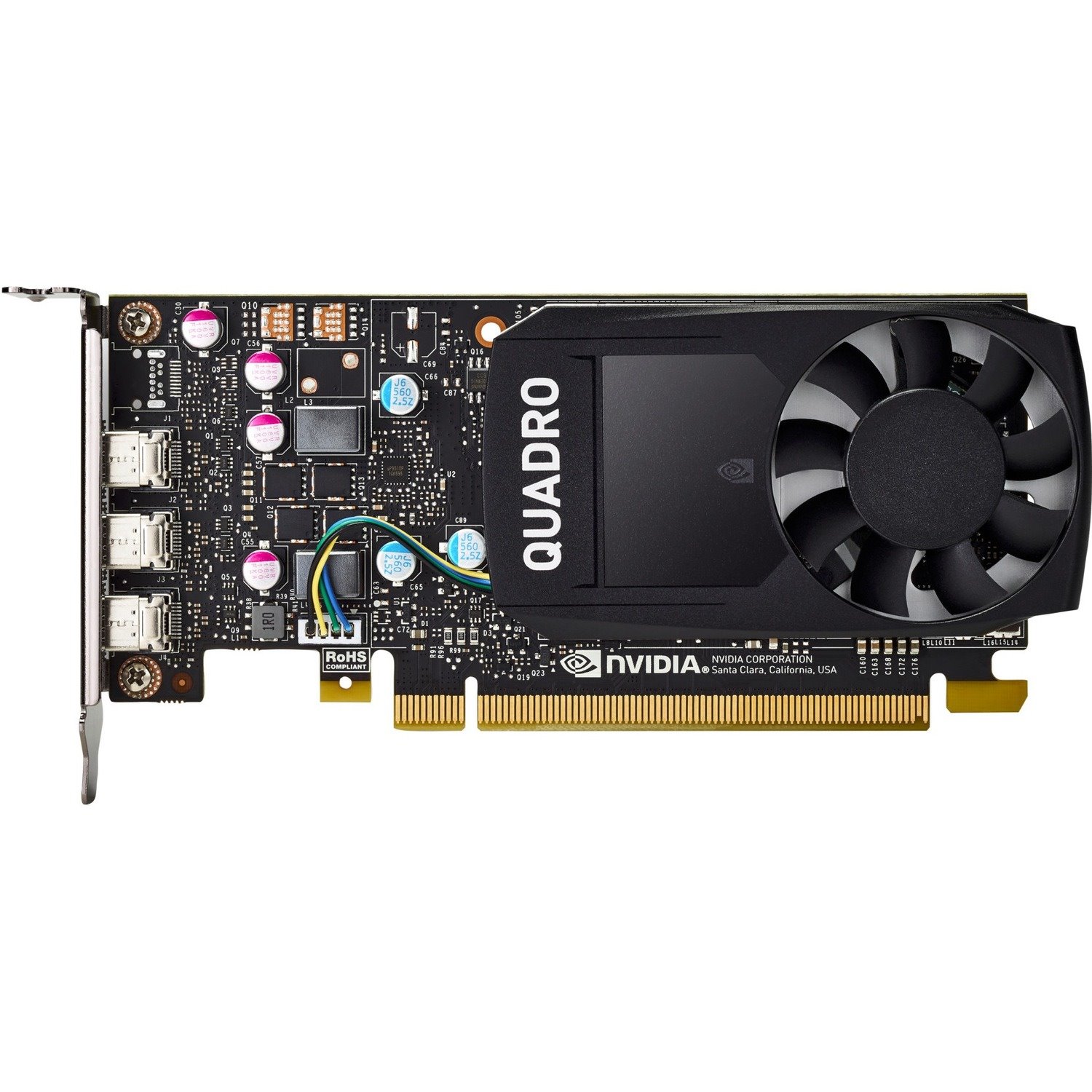 HP NVIDIA Quadro Graphic Card - 2 GB GDDR5 - Low-profile