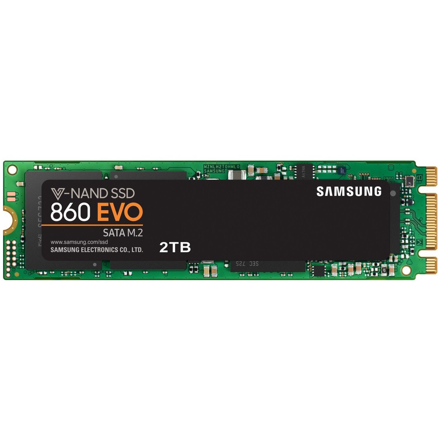 Samsung 860 EVO 2 TB Solid State Drive - M.2 2280 Internal - SATA (SATA/600)