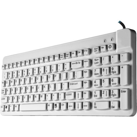 Man & Machine Low Profile Premium Waterproof Disinfectable Keyboard