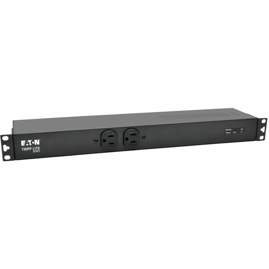 Eaton Tripp Lite Series 2kW 100-127V Single-Phase Basic PDU with ISOBAR Surge Protection - 3840 Joules, 14 Outlets, L5-20P Input (5-20P Adapter), 6 ft. Cord, 1U