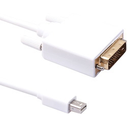 Axiom Mini DisplayPort Male to Dual Link DVI-D Male Adapter Cable 6ft