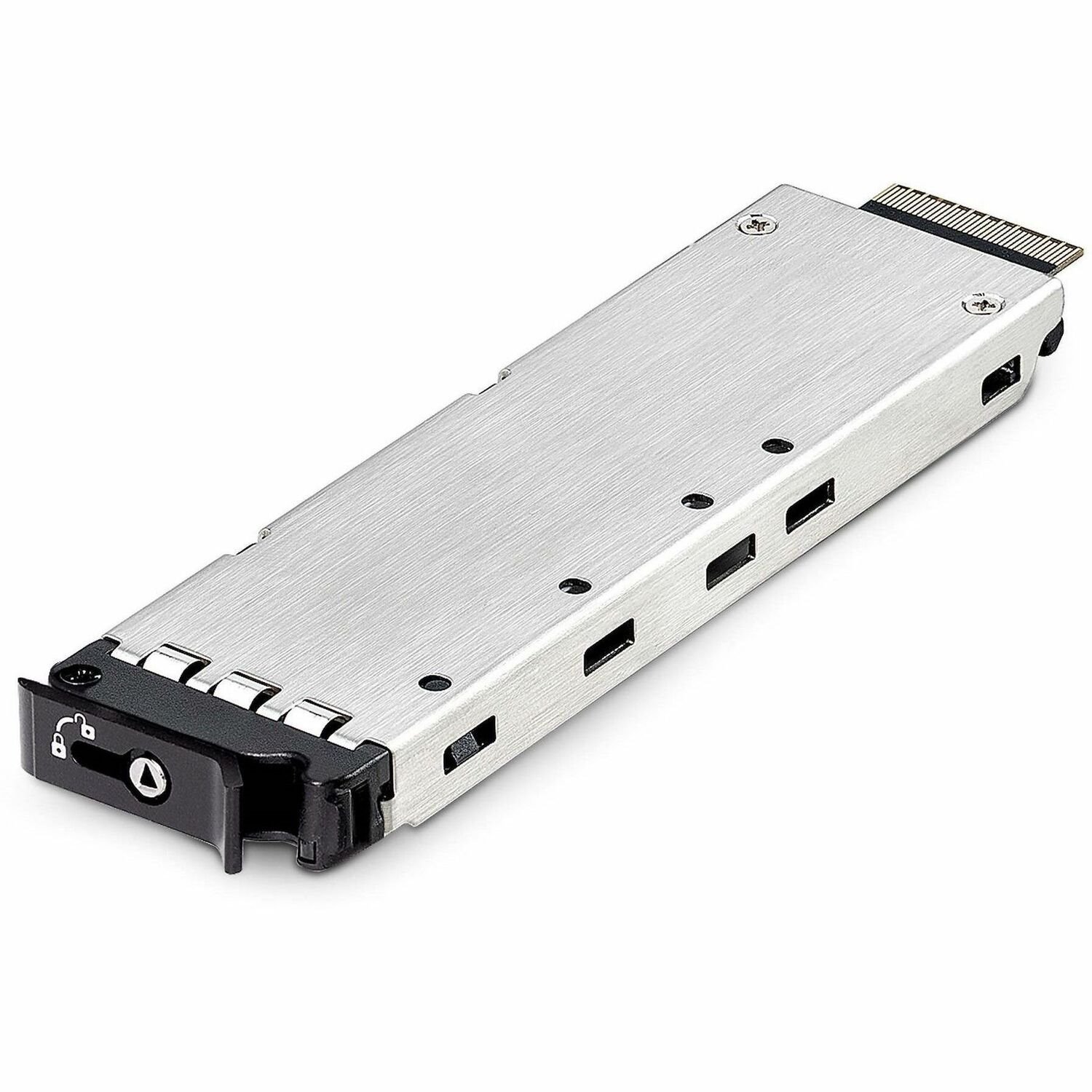 StarTech.com Drive Enclosure PCI Express NVMe 4.0 - Black, Silver