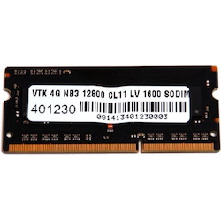 VisionTek 4GB DDR3L Low Voltage 1600 MHz (PC3-12800) CL11 SODIMM - Notebook