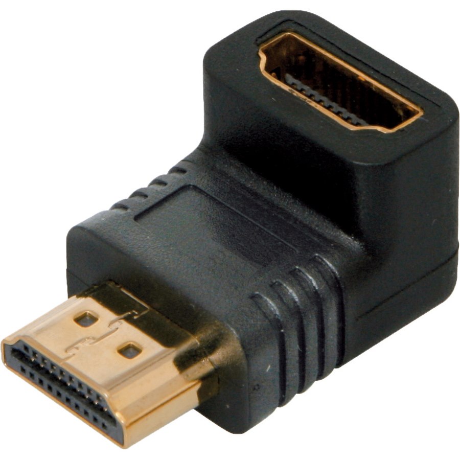 4XEM 90 Degree HDMI A Male To HDMI A Female Adapter
