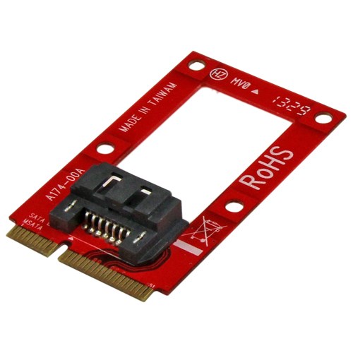 StarTech.com mSATA to SATA Adapter - TAA Compliant