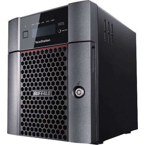 Buffalo TeraStation 5410DN Desktop 16 TB NAS Hard Drives Included (2 x 8TB, 4 Bay)