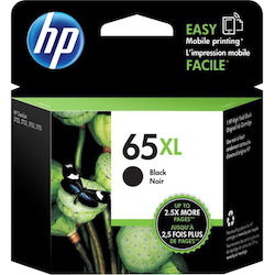 HP 65XL Original High Yield Inkjet Ink Cartridge - Black - 1 Pack