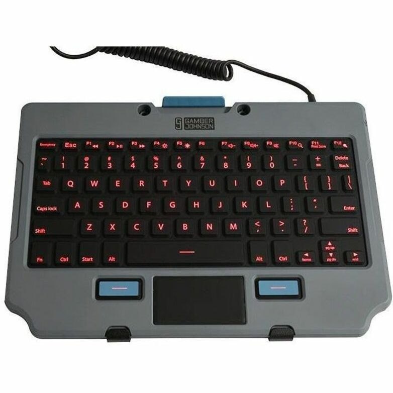 Gamber-Johnson Rugged Lite Backlit Keyboard