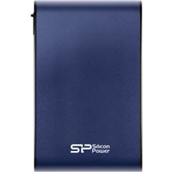 Silicon Power Armor A80 2 TB Portable Hard Drive - External - Blue