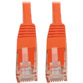 Eaton Tripp Lite Series Cat6 Gigabit Molded (UTP) Ethernet Cable (RJ45 M/M), PoE, Orange, 35 ft. (10.67 m)