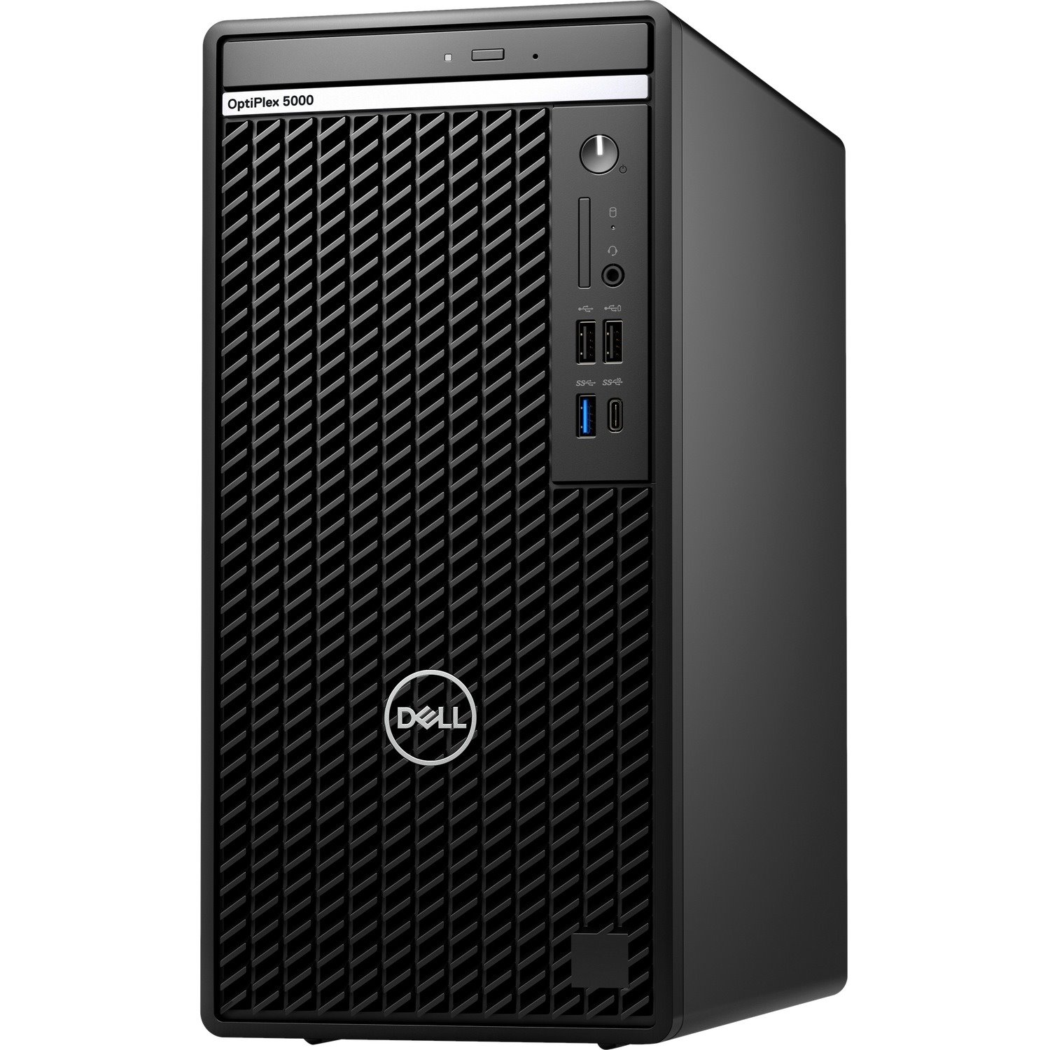 Dell OptiPlex 5000 Desktop Computer - Intel Core i7 12th Gen i7-12700 - vPro Technology - 16 GB - 512 GB SSD - Tower - Black