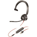 Plantronics Blackwire 3315 Wired Over-the-head Mono Headset