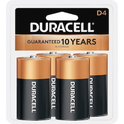 Duracell Coppertop Alkaline D Batteries