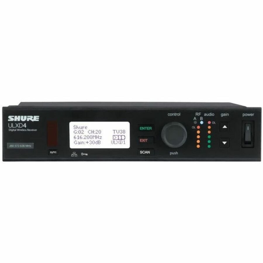 Shure ULXD4-GV Digital Wireless Receiver