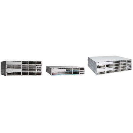 Cisco Catalyst 9300 9300L-48T-4X 48 Ports Manageable Ethernet Switch - Gigabit Ethernet, 10 Gigabit Ethernet - 10/100/1000Base-T, 10GBase-X