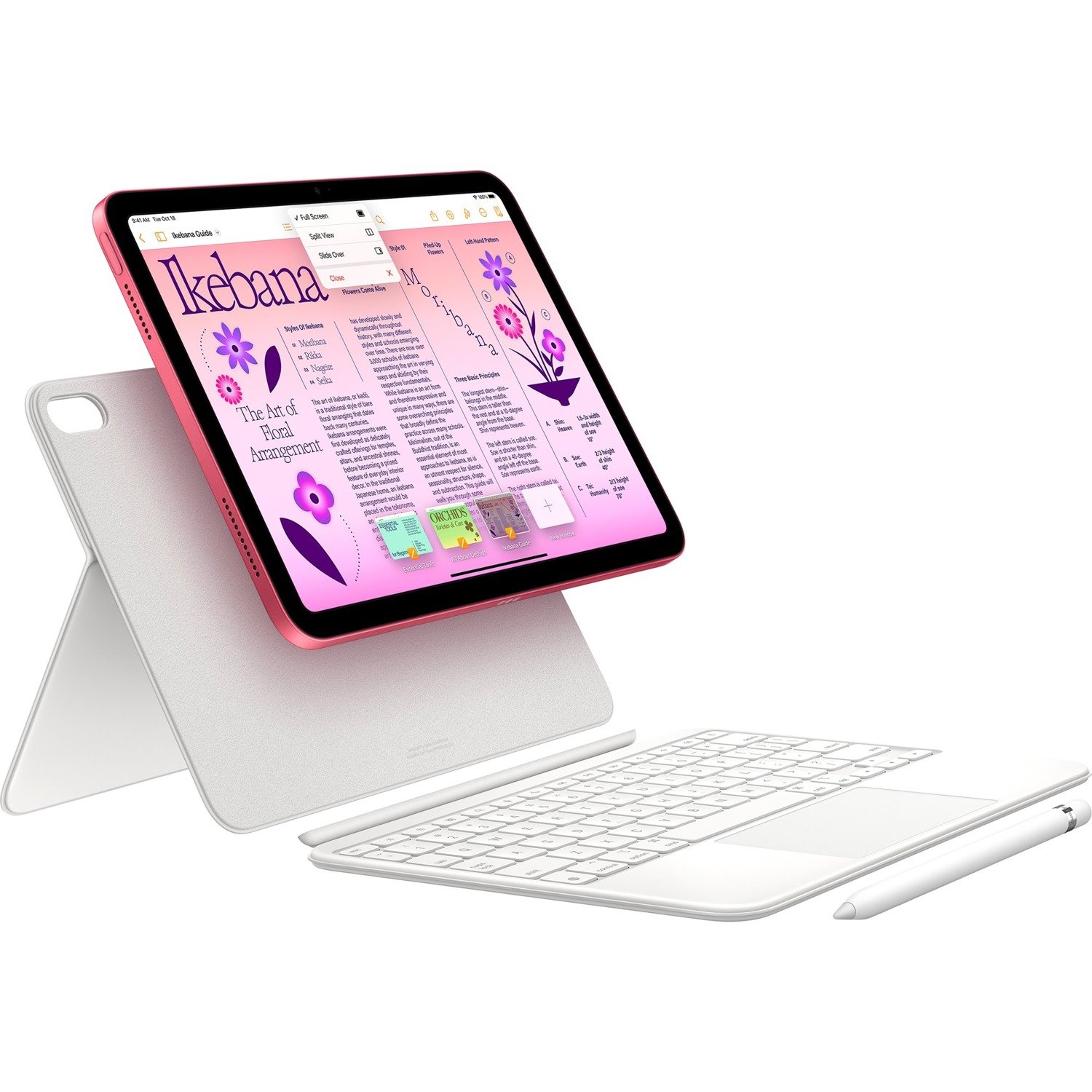 Apple iPad (10th Generation) A2757 Tablet - 10.9" - Apple A14 Bionic Hexa-core - 4 GB - 256 GB Storage - 5G - Pink