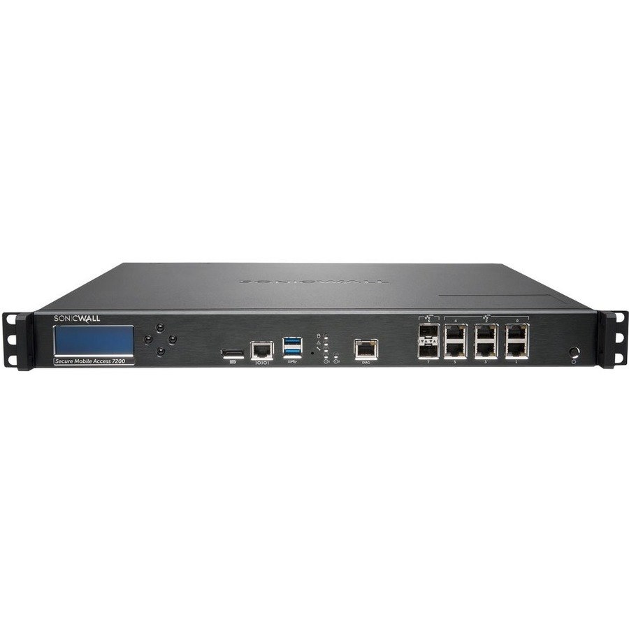 SonicWall 7200 Network Security/Firewall Appliance - 1 Year Secure Upgrade Plus - TAA Compliant