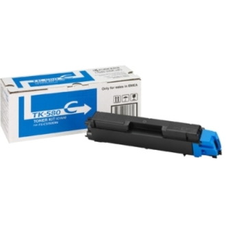 Kyocera TK-580C Original Laser Toner Cartridge - Cyan Pack