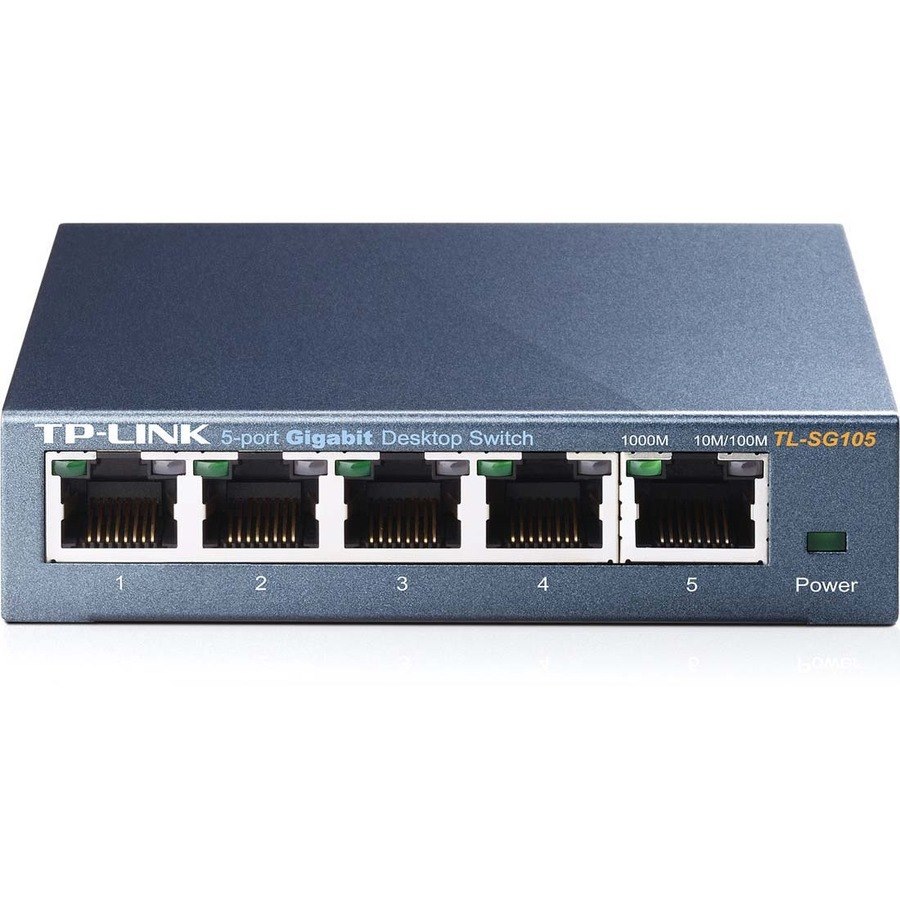 TP-LINK TL-SG105 - 5 Port Gigabit Unmanaged Ethernet Network Switch - Limited Lifetime Protection