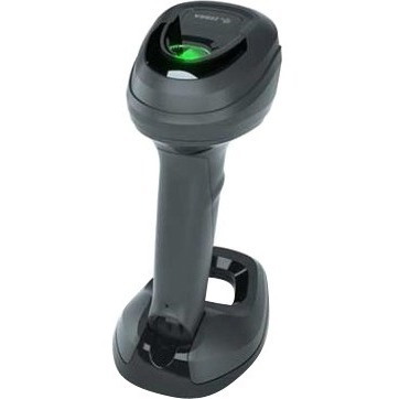 Zebra DS9908R Handheld Barcode Scanner Kit - Cable Connectivity - Midnight Black