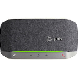 Poly Plantronics/Poly SYNC20+, Teams, Personal Smart Speakerphone, Including BT600 Usb-C Dongle, Reduce Echo And Noise, Slim And Portable, Status Light