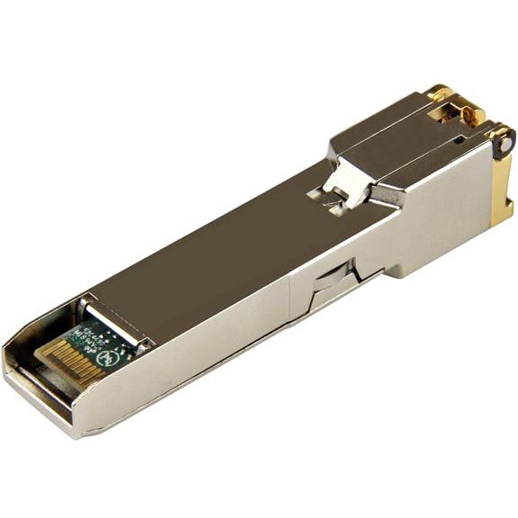 StarTech.com Cisco GLC-T Compatible SFP Module 10 Pack - 1000BASE-T - 1GE Gigabit Ethernet SFP SFP to RJ45 Cat6/Cat5e Transceiver - 100m