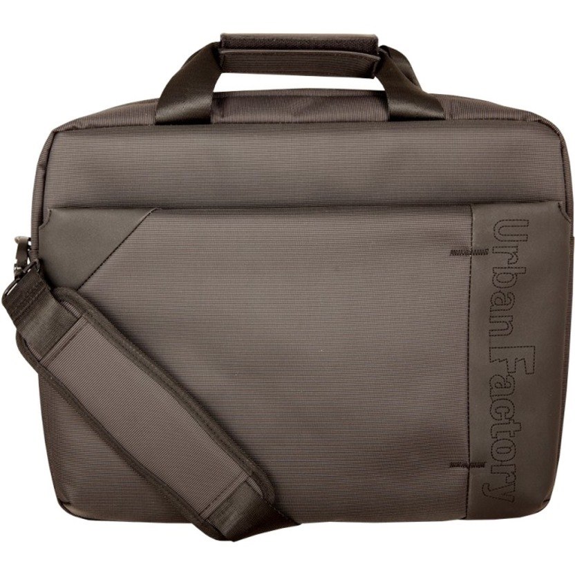 Urban Factory Carrying Case for 14.1" Notebook - Black, Gray