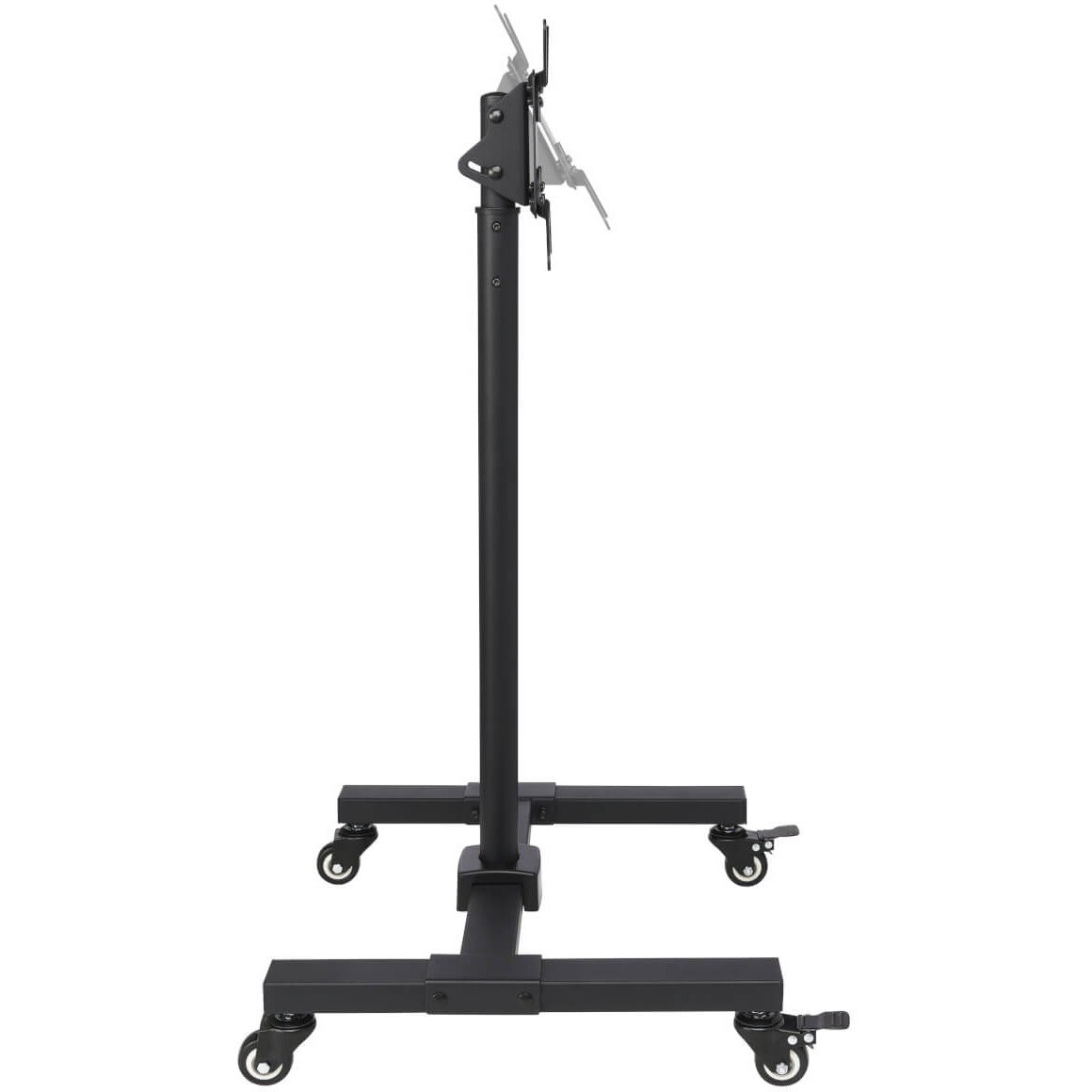 Eaton Tripp Lite Series Mobile TV Stand - Height Adjustable, 13" to 42" TVs and Monitors, Locking Casters, Black