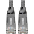 Eaton Tripp Lite Series Cat6 Gigabit Snagless Molded (UTP) Ethernet Cable (RJ45 M/M), PoE, Gray, 6-in. (15.24 cm)