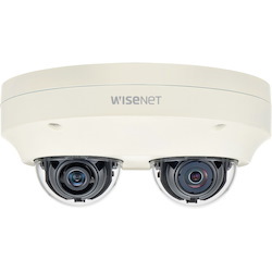 Wisenet PNM-7000VD 2 Megapixel HD Network Camera - Monochrome, Color - 2 Pack - Dome