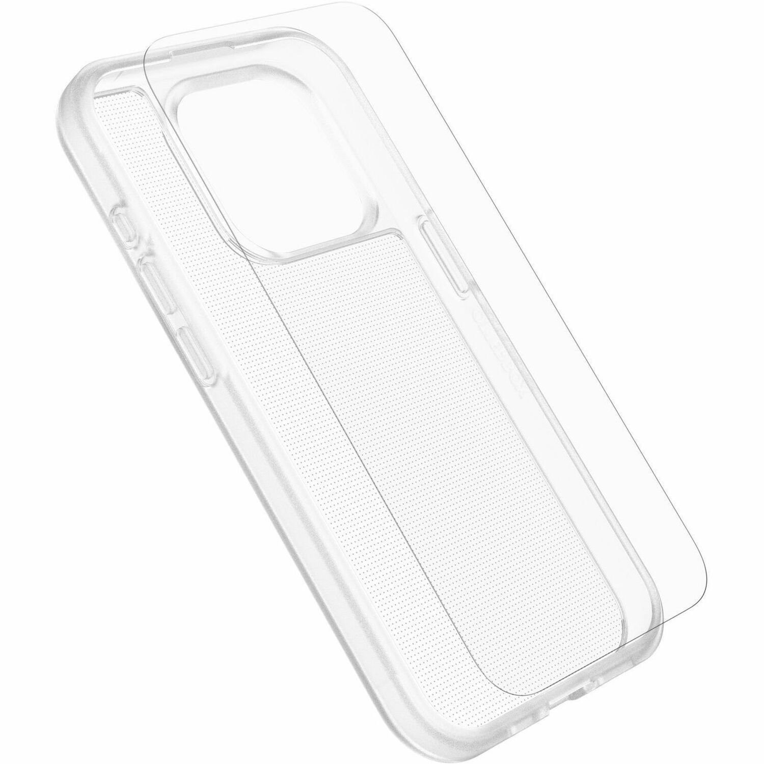 OtterBox React Case for Apple iPhone 15 Pro Smartphone - Clear