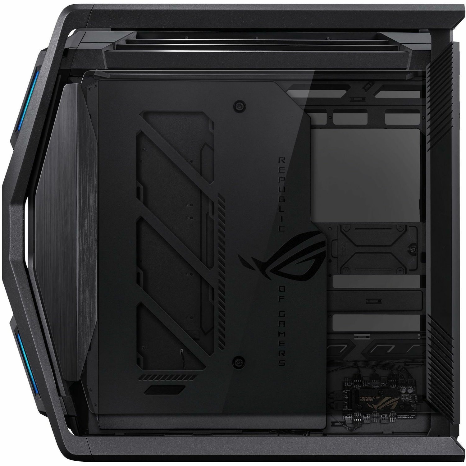 Asus ROG Hyperion Gaming Computer Case - EATX, ATX Motherboard Supported - Metal, Aluminium - Black