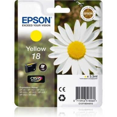 Epson Claria Inkjet Ink Cartridge - Yellow - 1 Pack