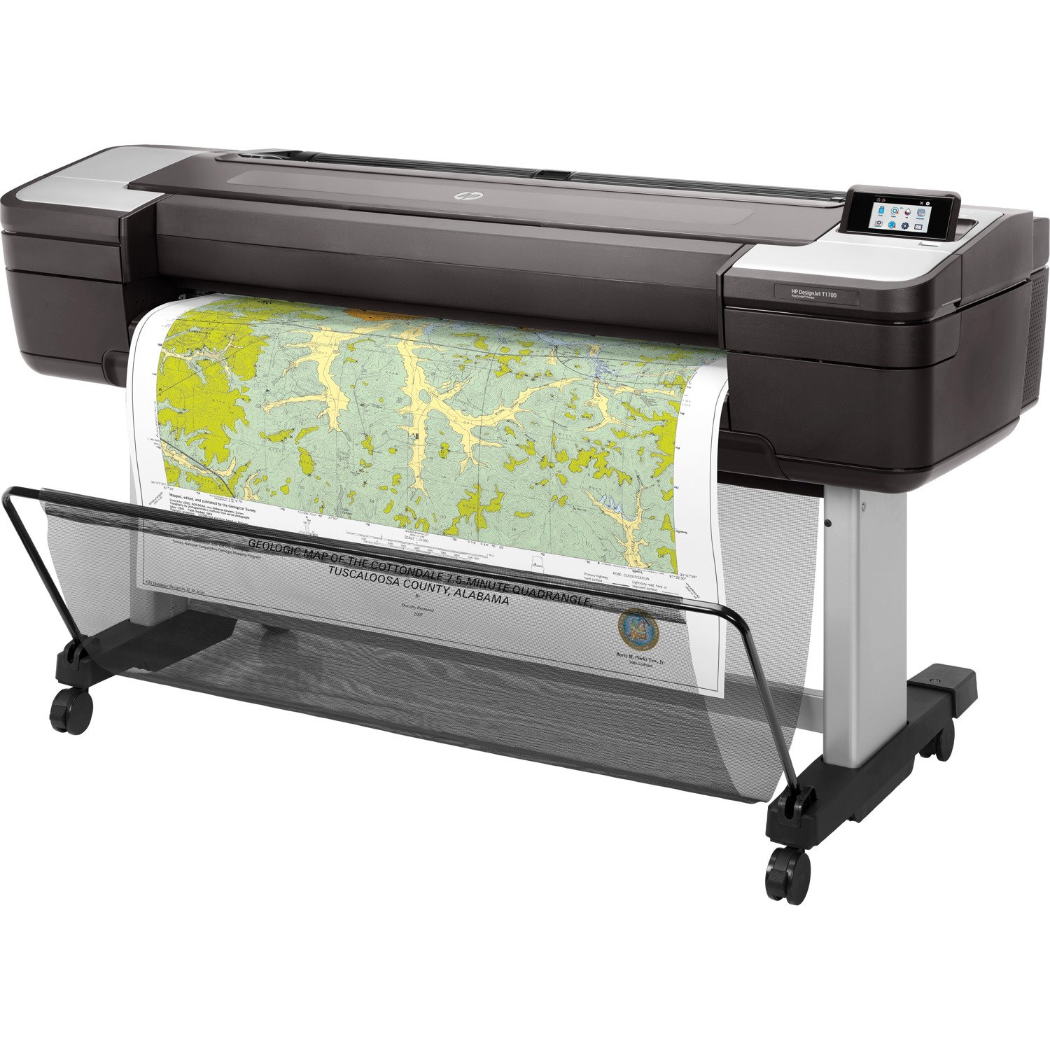 HP Designjet T1700 PostScript Inkjet Large Format Printer - 1118 mm (44.02") Print Width - Colour