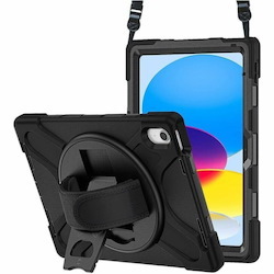 Strike Rugged Carrying Case for 27.7 cm (10.9") Apple iPad (10th Generation) Tablet - Black