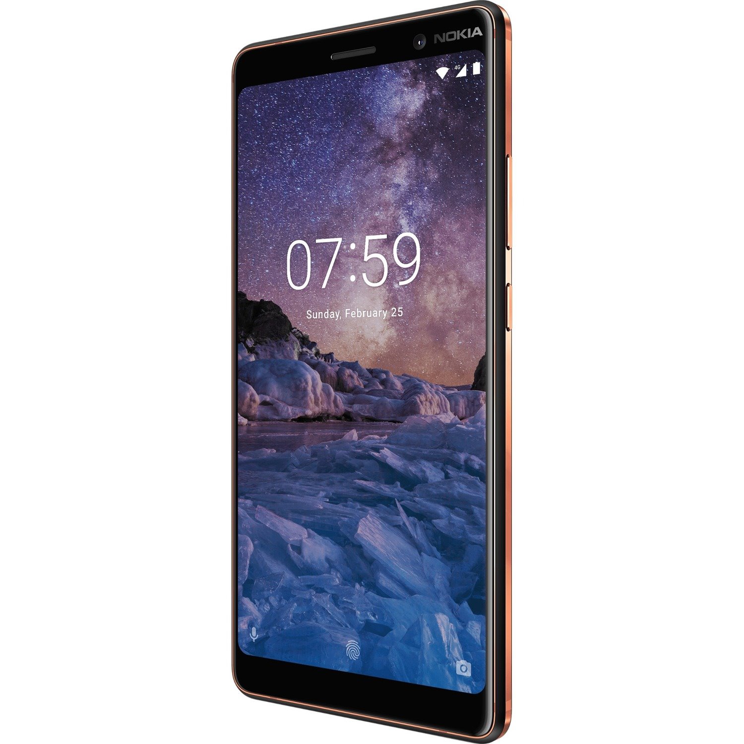 Nokia 7 Plus 64 GB Smartphone - 15.2 cm (6") LCD Full HD Plus 2160 x 1080 - 4 GB RAM - Android 8.0 Oreo - 4G - Black