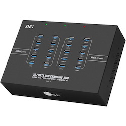 SIIG 20-Port Industrial USB 3.0 Hub with Charging - 200W