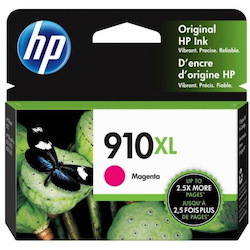 HP 910XL Original High Yield Inkjet Ink Cartridge - Magenta - 1 Each
