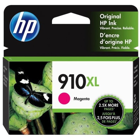 HP 910XL Original High Yield Inkjet Ink Cartridge - Magenta - 1 Each