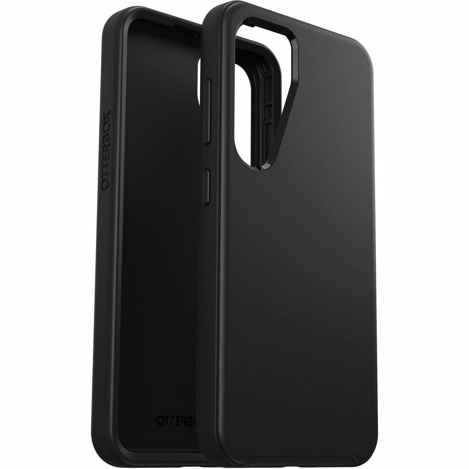 OtterBox Symmetry Case for Samsung Galaxy S24 Smartphone - Black - 1 Pack - Poly Bag