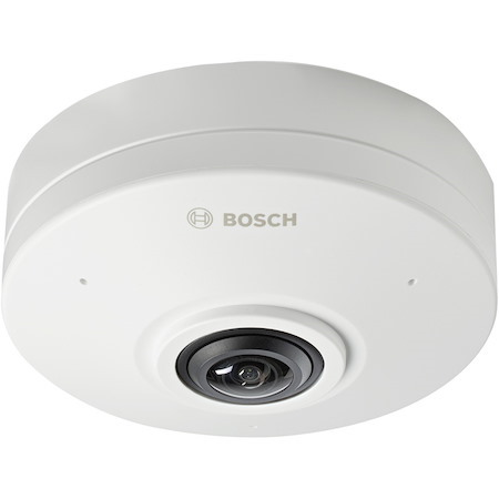 Bosch FlexiDome NDS-5704-F360 12 Megapixel Indoor Network Camera - Color, Monochrome - Dome - White