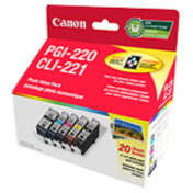 Canon 2945B007 Original Inkjet Ink Cartridge - Black, Cyan, Magenta, Yellow - 5 / Pack