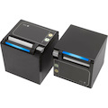 Seiko Qaliber RP-E10 Desktop Direct Thermal Printer - Monochrome - Receipt Print - Fast Ethernet - Ice White