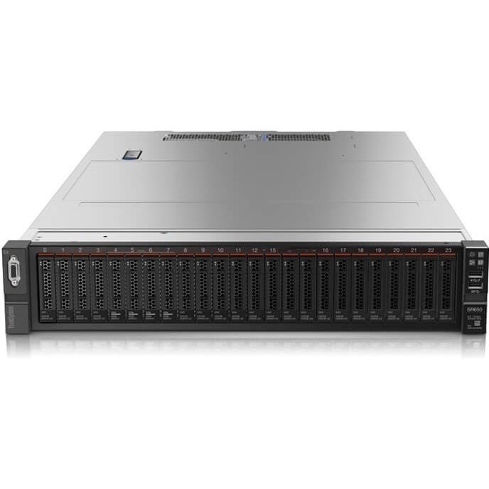 Lenovo ThinkSystem SR650 7X06A0KLNA 2U Rack Server - 1 x Intel Xeon Silver 4208 2.10 GHz - 16 GB RAM - 12Gb/s SAS, Serial ATA/600 Controller