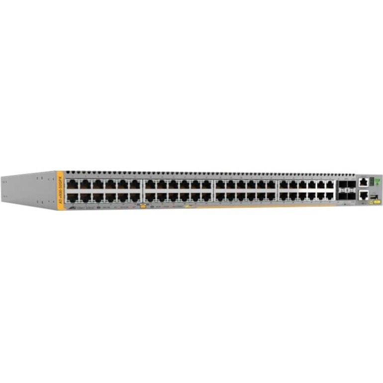 Allied Telesis x930 x930-52GPX 48 Ports Manageable Layer 3 Switch - Gigabit Ethernet, 10 Gigabit Ethernet - 10/100/1000Base-T, 10GBase-X