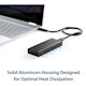StarTech.com USB-C (10Gbps) to M.2 NVMe SSD Enclosure - Portable M.2 PCIe Aluminum Case - 1GB/s Read & Write - Mac & PC