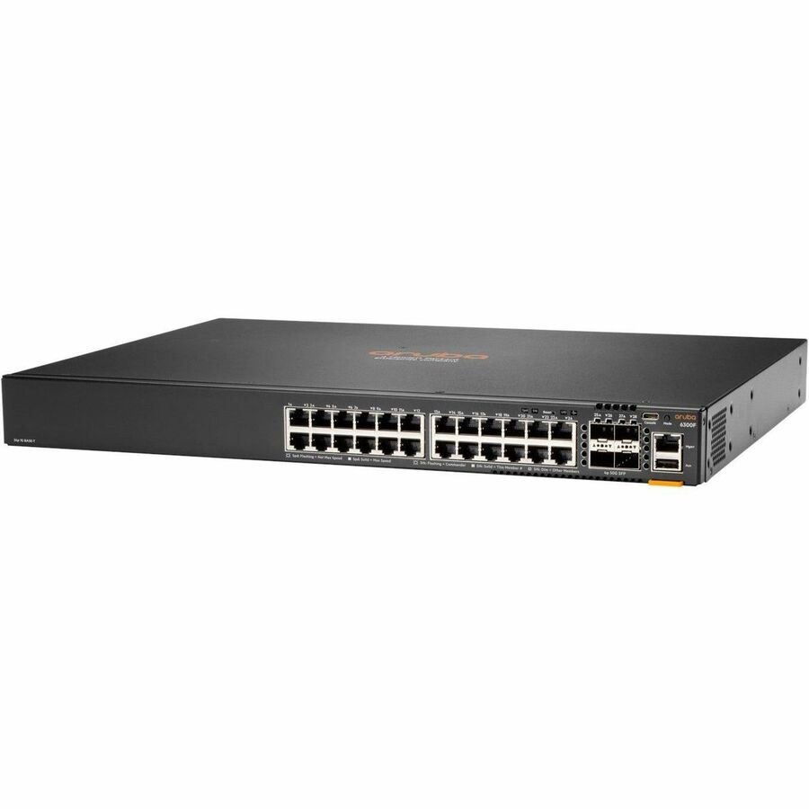 Aruba 6300F 24-port 1GbE and 4-port SFP56 Switch