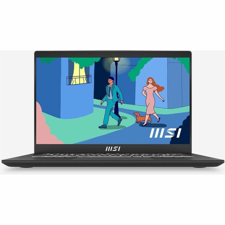 MSI Modern 14 C12M MODERN 14 C12MO-1030AU 14" Notebook - Full HD - Intel Core i5 12th Gen i5-1235U - 16 GB - 512 GB SSD - Classic Black